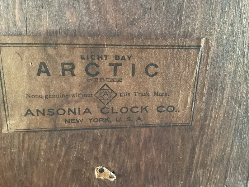 Ansonia antique Gingerbread Mantel clock running with key Carousel 11