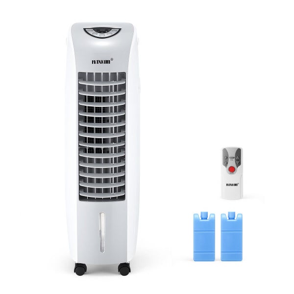 Portable Air Cooler Evaporative Cooling Fan Purifier Humidifier 4in1 Carousel 12