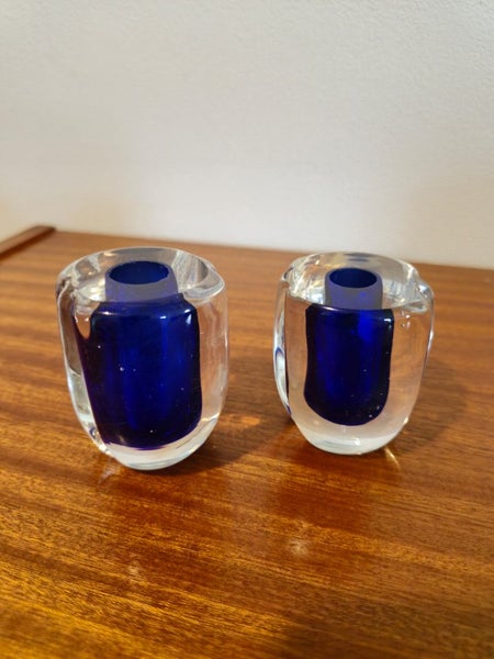 Murano Candlesticks with original sticker. Carousel 2