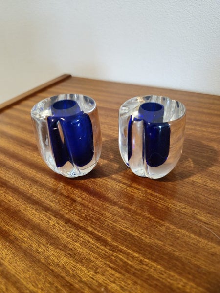 Murano Candlesticks with original sticker. Carousel 6