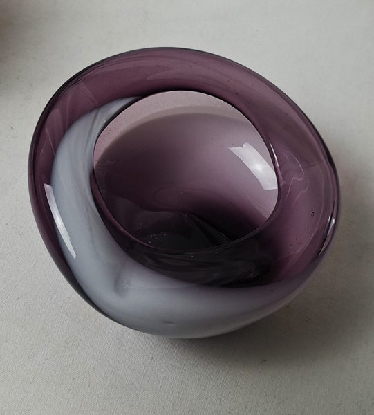 +++ VINTAGE JAPANESE "RADIO GLASS" BOWL/ASHTRAY +++ Carousel 1