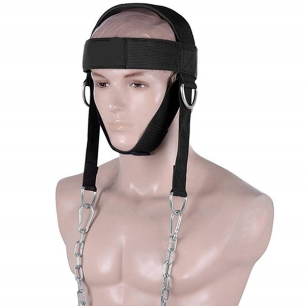 Head Neck Harness Weight Lifting Strength Exercise Strap Carousel 1