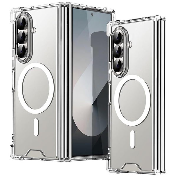 Samsung Galaxy Z Fold 7 Case Clear Thin Magsafe Compatible cover Carousel 1