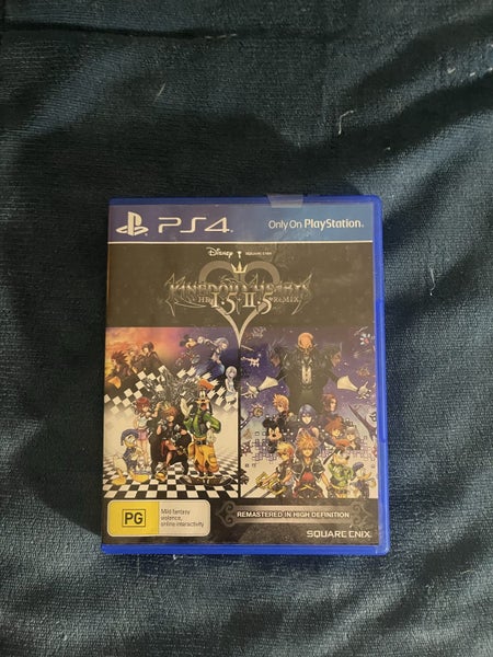Kingdom Hearts 1.5 + 2.5 PS4 Game Disc Carousel 1