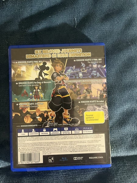 Kingdom Hearts 1.5 + 2.5 PS4 Game Disc Carousel 2