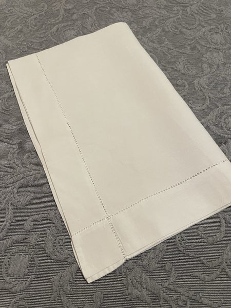 A perfect very fine white vintage linen Cloth Carousel 4