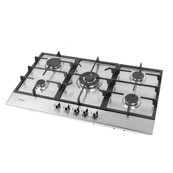 Gas Cooktop Stove Top Cooker 87cm Carousel 12
