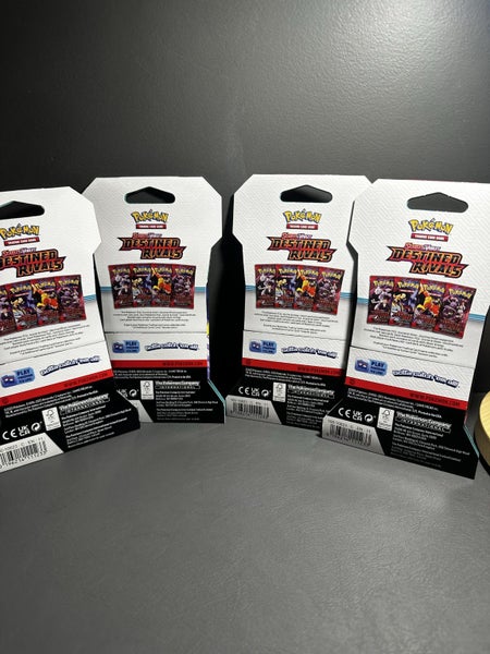 Sealed Destined Rivals Sleeved Booster Art set Carousel 2