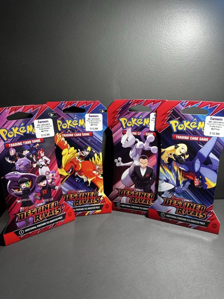 Sealed Destined Rivals Sleeved Booster Art set Carousel 1