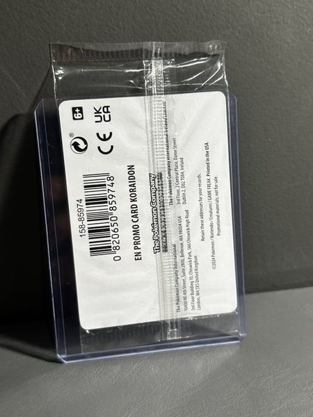 Sealed EB games stamped promo Koraidon Carousel 2
