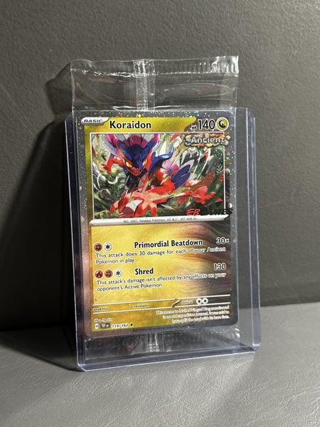 Sealed EB games stamped promo Koraidon Carousel 1