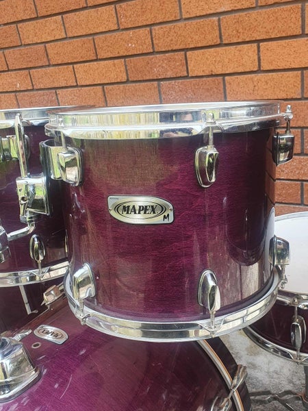Mapex M Series Birch 6 PC Drum Set – Transparent Purple64011030637442112