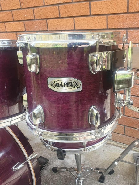 Mapex M Series Birch 6 PC Drum Set – Transparent Purple64011030637442111