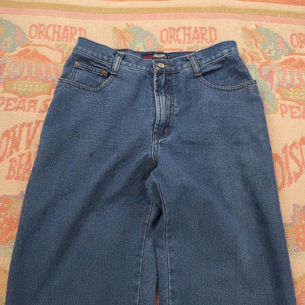 Y2k Bectors Baggy Denim Jeans Blue Size 32 Unisex Pants Trousers Carousel 2