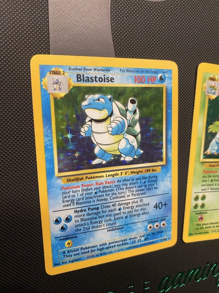 Blastoise and Venusaur Base set Carousel 2