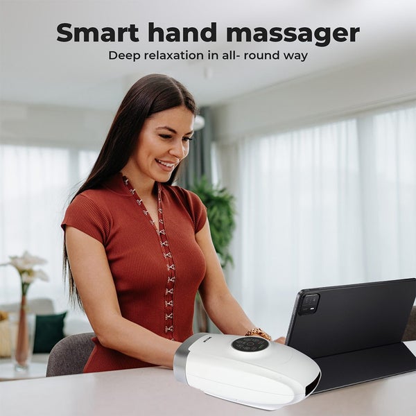 Spector Electric Hand Massager Wrist Palm Finger Relief Heated Point Therapy Carousel 2