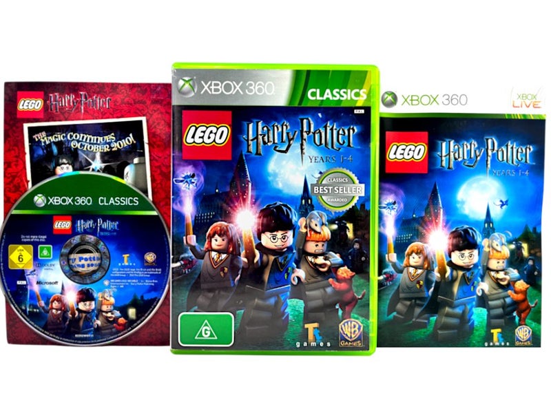 Lego Harry Potter Years 1 - 4 (XBox 360) *MINT COMPLETE* Carousel 1