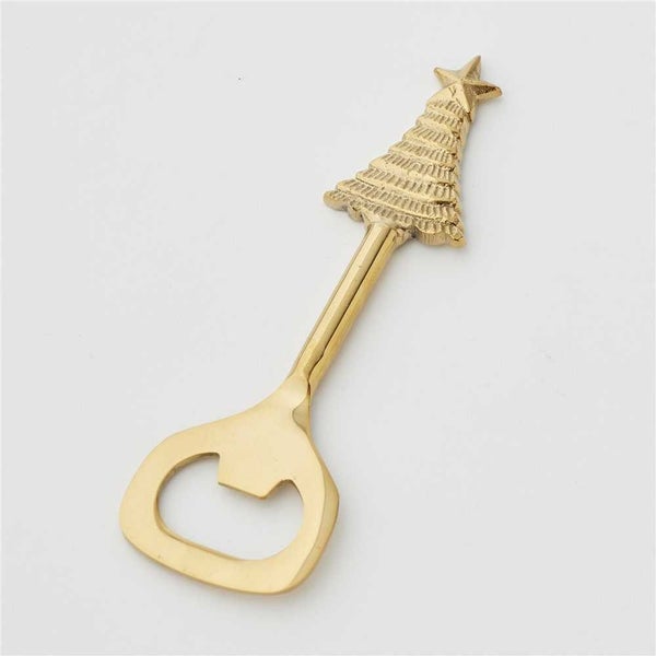 Christmas Enchanted Forest Bottle Opener w / Gold Tone Carousel 1