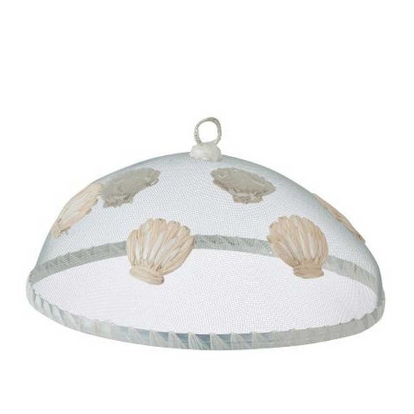 Coastal Home Costiera Mesh Food Cover White / Ivory 35cm Carousel 1