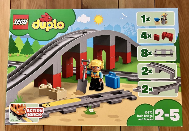 Multiple Duplo Train Bridge and Tracks sets Carousel 2