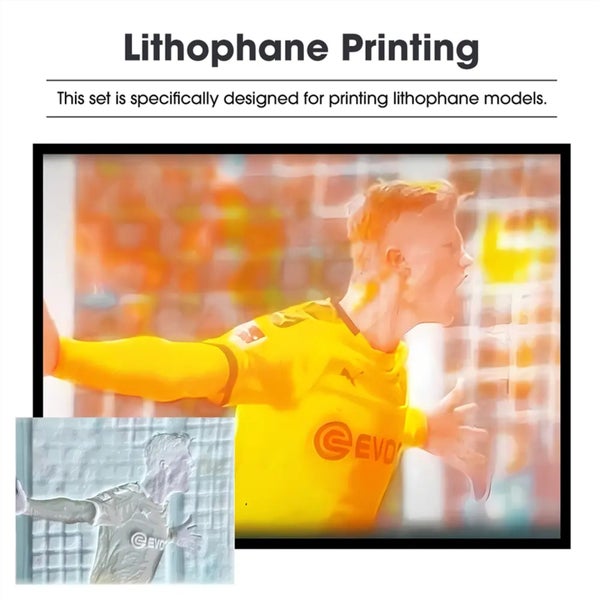 eSun PLA+ Filament CMYK Bundle with Plastic Roll - Cyan / Magenta / Yellow / Carousel 7