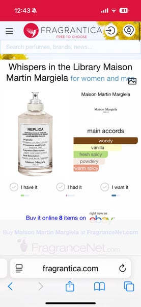 Maison Margiela Whispers in the Library. 100ml BNWT Carousel 2