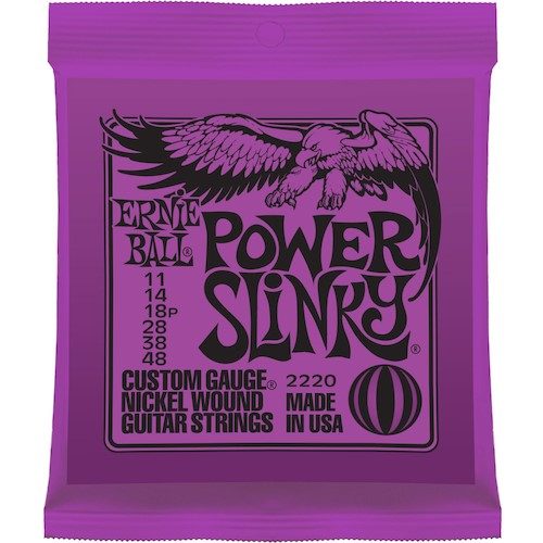 Ernie Ball Electric Strings 11-48 Power Slinky Carousel 1