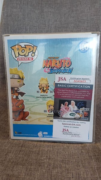 VERY RARE - SIGNED - Funko Pop! #106 Naruto on Gamakichi (Hot Topic Exclusive) Carousel 2