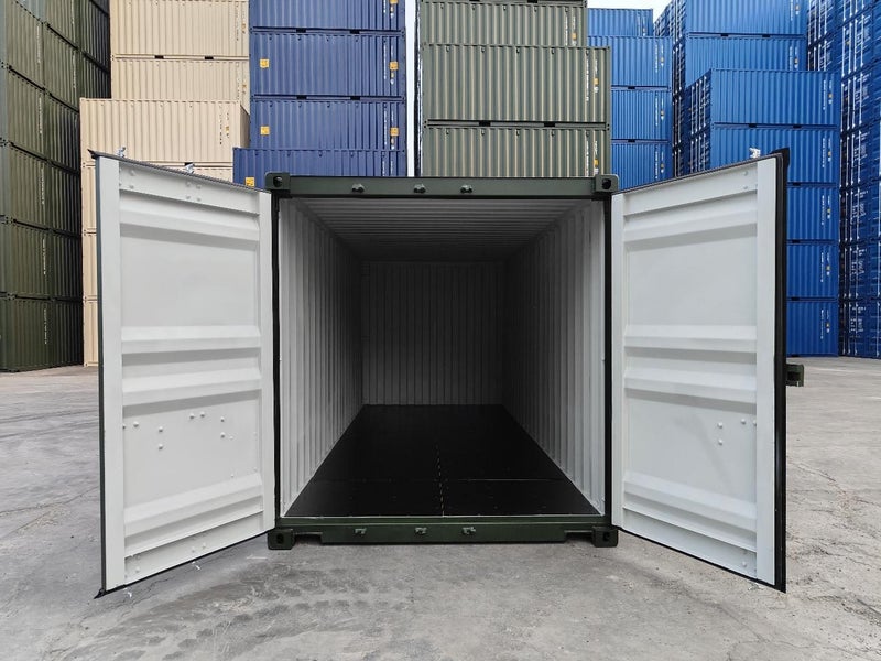 20ft Std New Build Shipping Container - Green64018431217538114