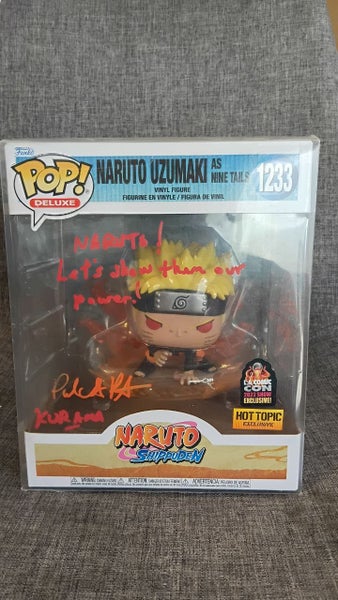 VERY RARE - SIGNED - Funko Pop! #1233 Naruto Uzumaki as nine tails Carousel 1