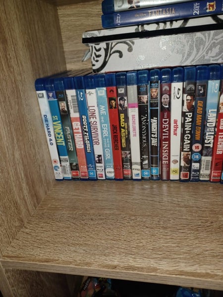 Bulk blurays over 100 Carousel 1