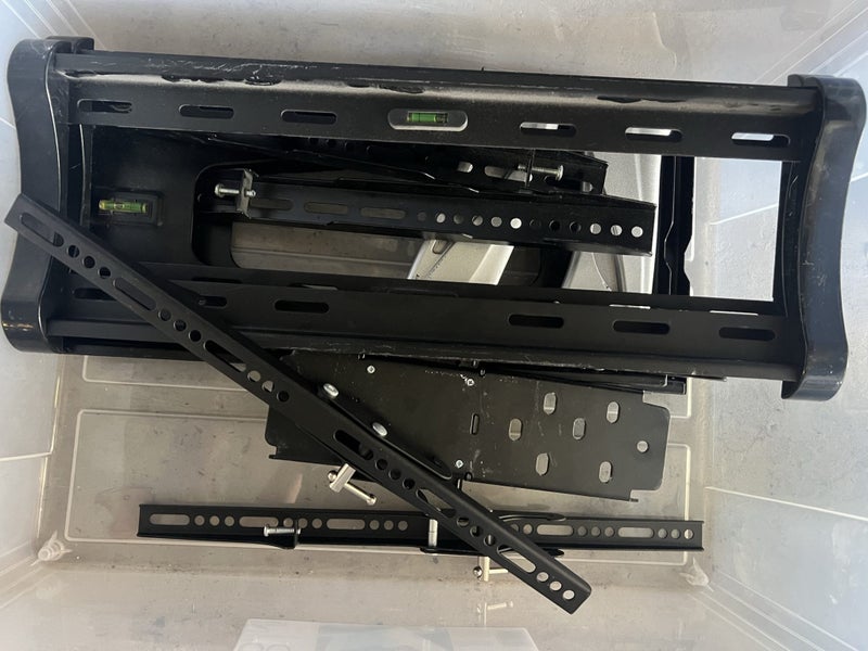 5 boxes of assorted Metal wall TV bracket mountings OVER $1000+ WORTH Carousel 3