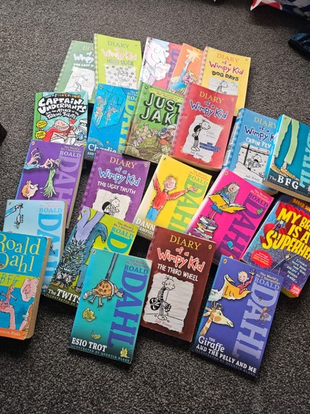 Books Roald Dahl, Diary of a WK + more Carousel 1