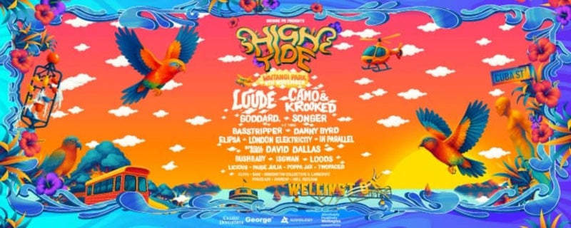 High Tide Festival 2025 tickets x2 Carousel 1