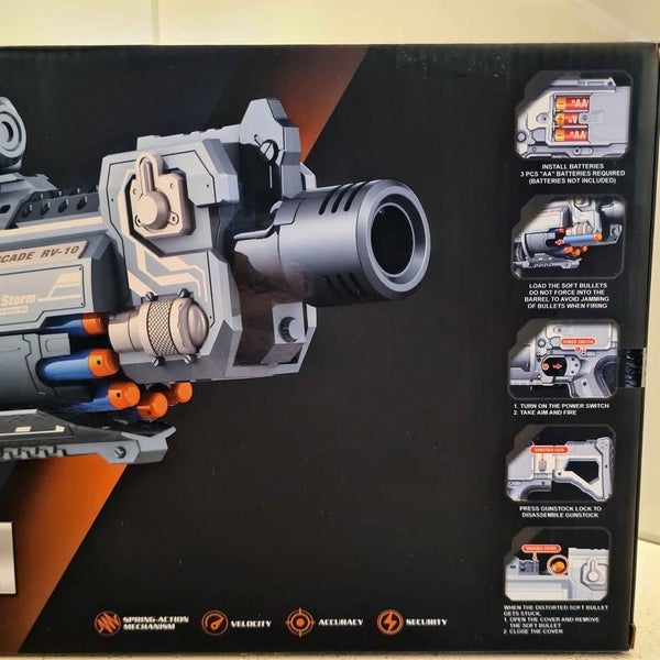 Blaze Storm Automatic Soft Bullet Dart Gun Carousel 2