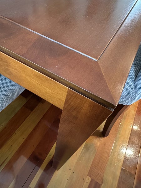 Bespoke solid cherry wood dining table 1.8m x 1.0m64019636067457111