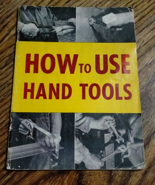 Vintage tool company brochure How to use hand tools Crescent Tool Company NY Carousel 1