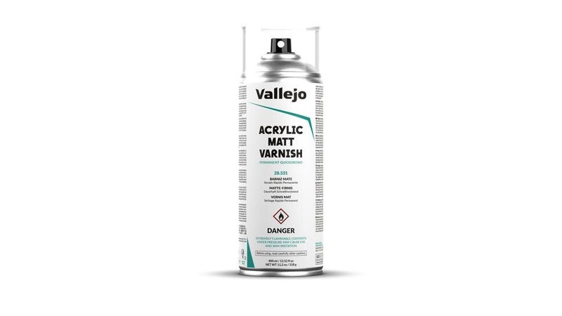 Vallejo AV28531 Acrylic Matt Spray Varnish Carousel 1