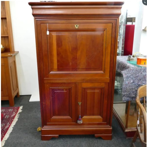 Beautiful "Fall-Front" desk 'JEAN-CLAUDE DAFFORT' FRENCH SECRETAIRE A'BATTANT64019850584194111