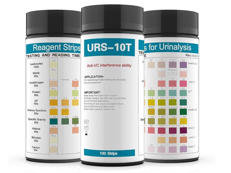 100 Urine Test Strips – 10 Parameter Health Check | NZ Stock64407564884739111