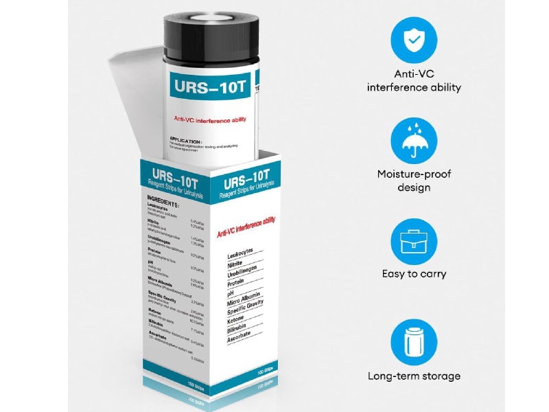 100 Urine Test Strips – 10 Parameter Health Check | NZ Stock64407564884739110