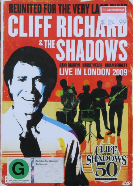 Cliff Richard & Shadows Live in London 2009 DVD Carousel 1