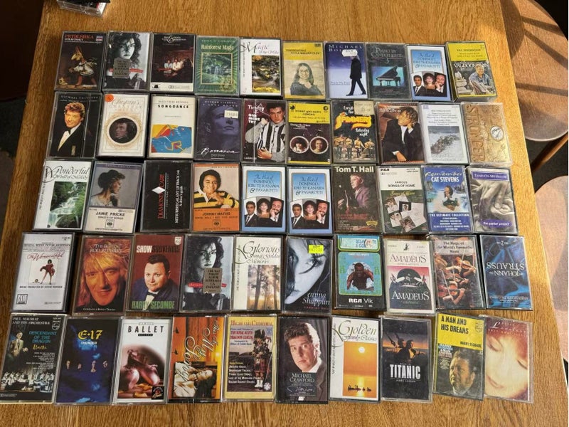 130+ Classic & Pop Audio Tapes – Includes Some Jazz Carousel 1