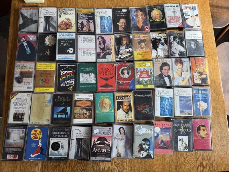 130+ Classic & Pop Audio Tapes – Includes Some Jazz Carousel 4