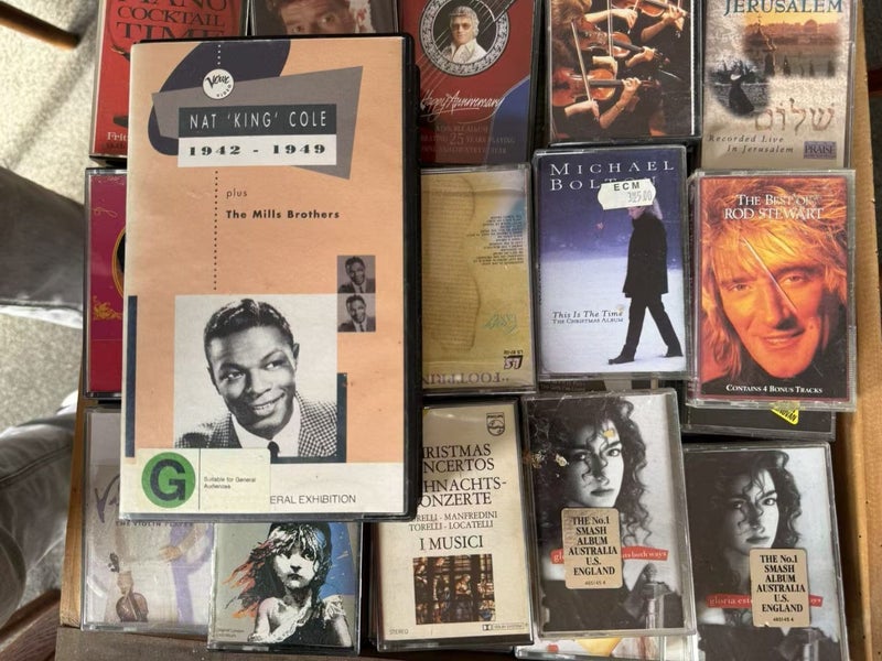 130+ Classic & Pop Audio Tapes – Includes Some Jazz Carousel 2