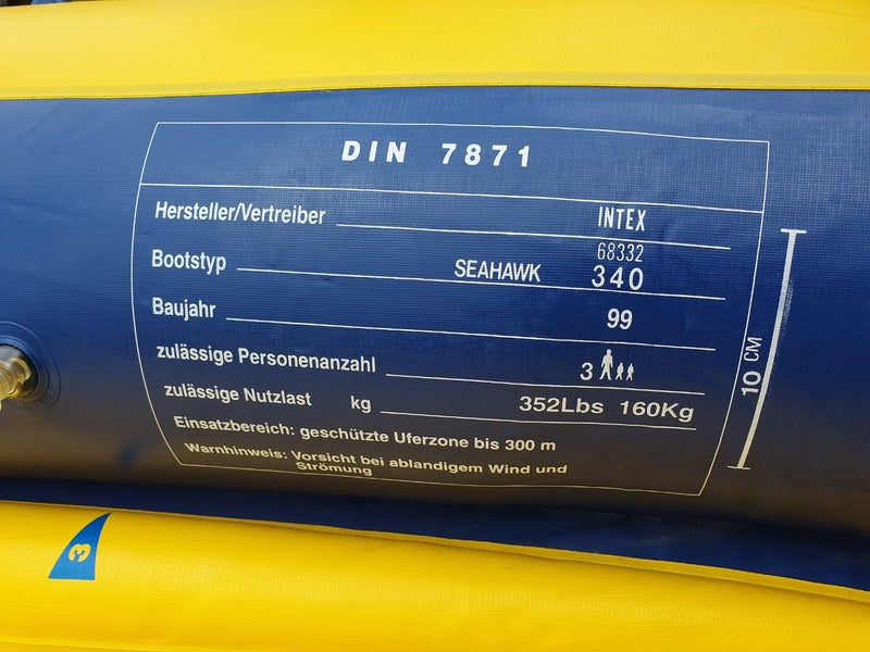 Intex Seahawk 340 Inflatable Boat Carousel 7