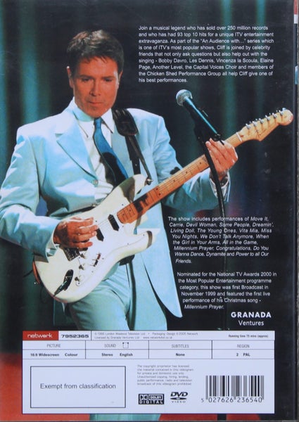 Cliff Richard An Audience with Cliff DVD Carousel 2