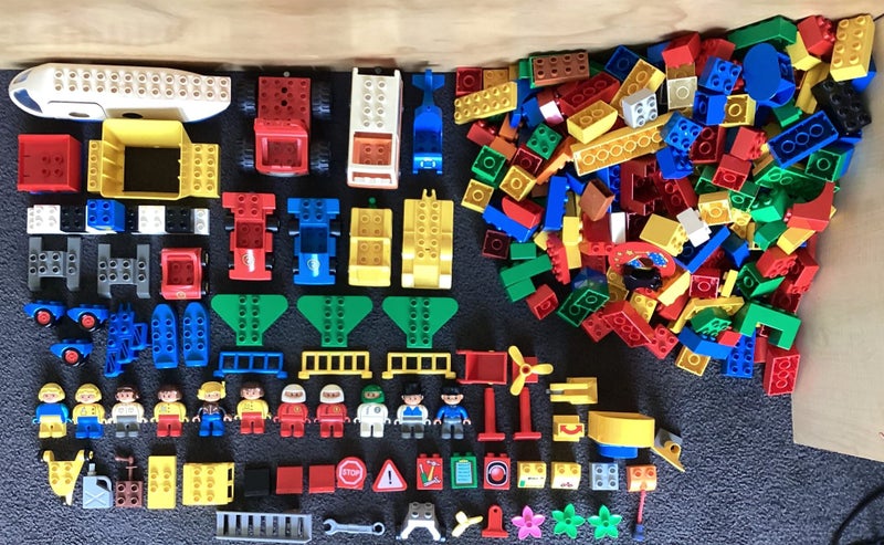 Duplo Bulk Lot Airport and Race Cars Carousel 1