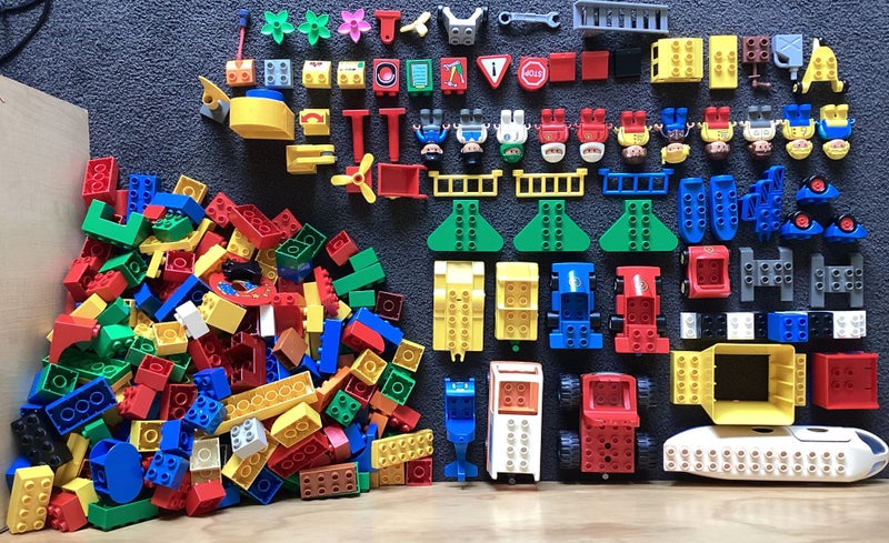 Duplo Bulk Lot Airport and Race Cars Carousel 2