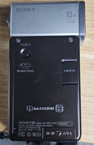 Sony Digital Video Camera HDR-TG1E with Dock Carousel 19